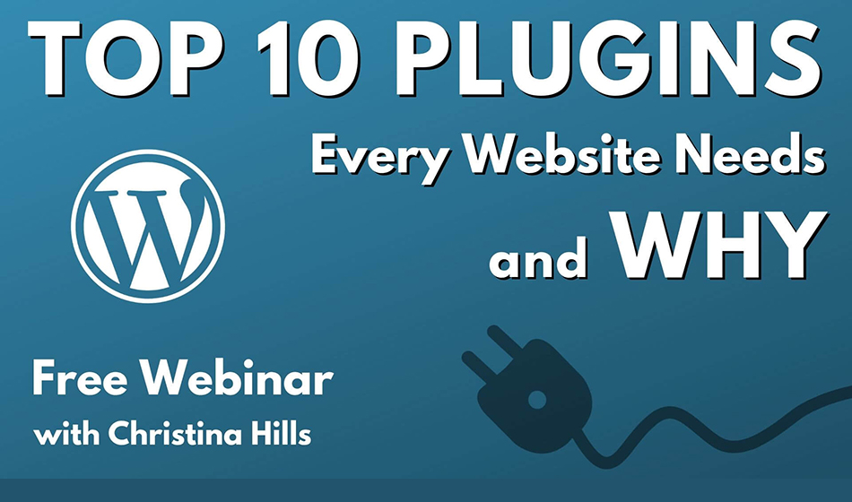 Free Masterclass Training: The Top 10 WordPress Plugins Every Website ...