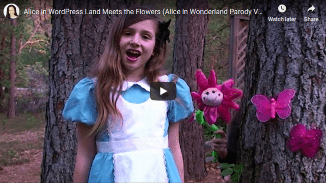 Part 2) Alice Gets Advice from the Flowers